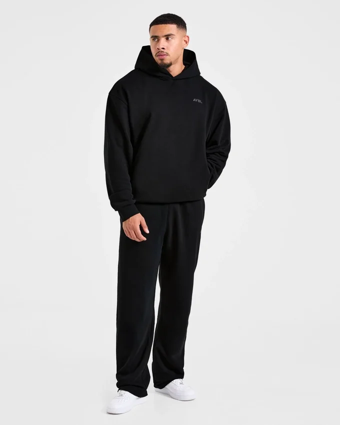Essential oversized hoodie met print