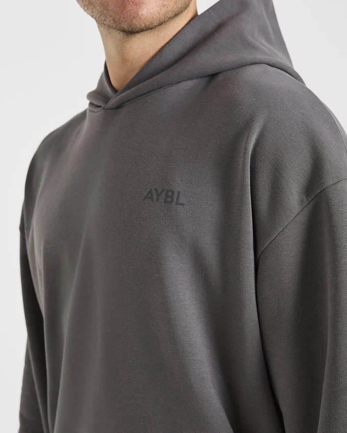 Essential oversized hoodie met print