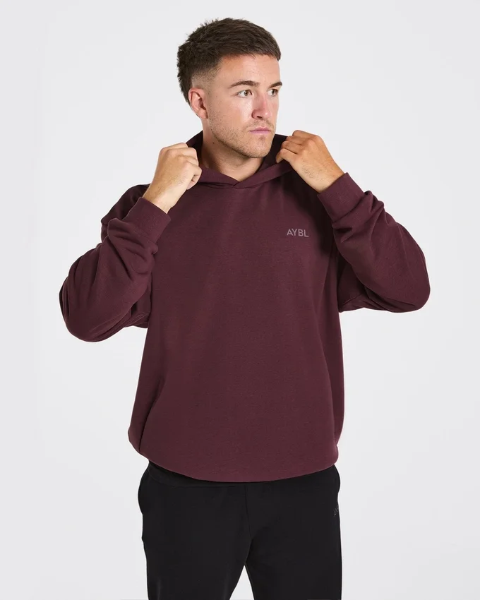 Essential oversized hoodie met print