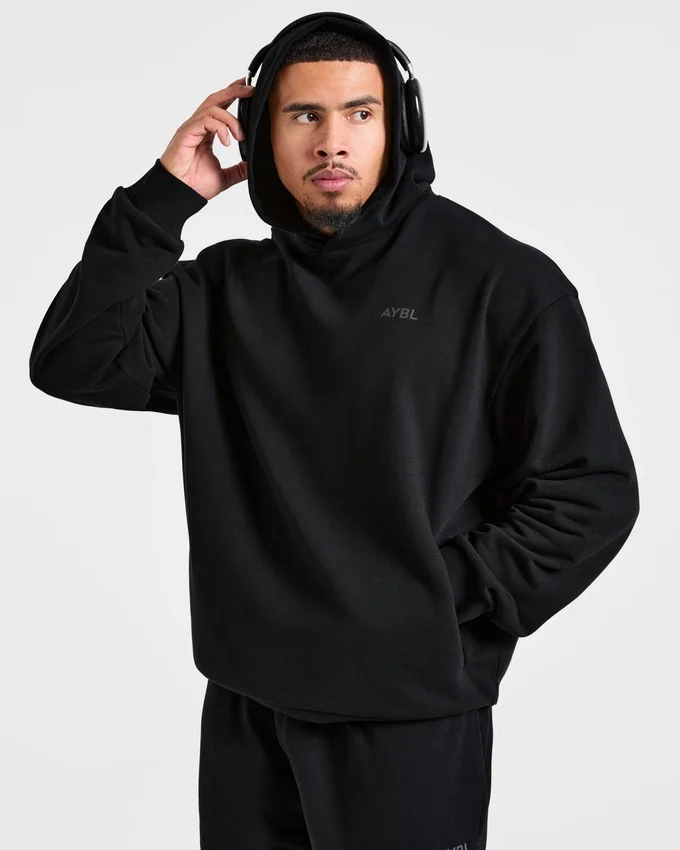 Essential oversized hoodie met print