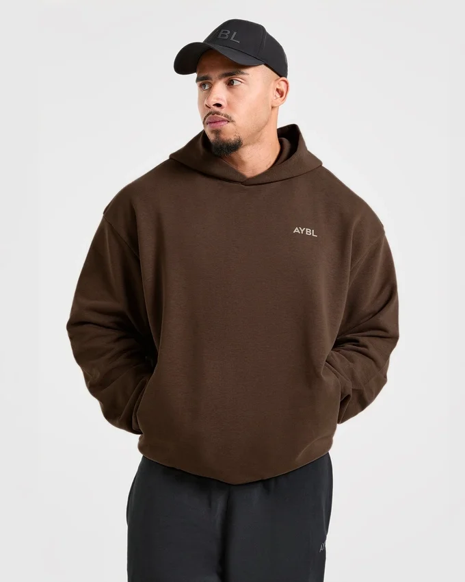 Essential oversized hoodie met print