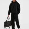 Essential oversized hoodie met print