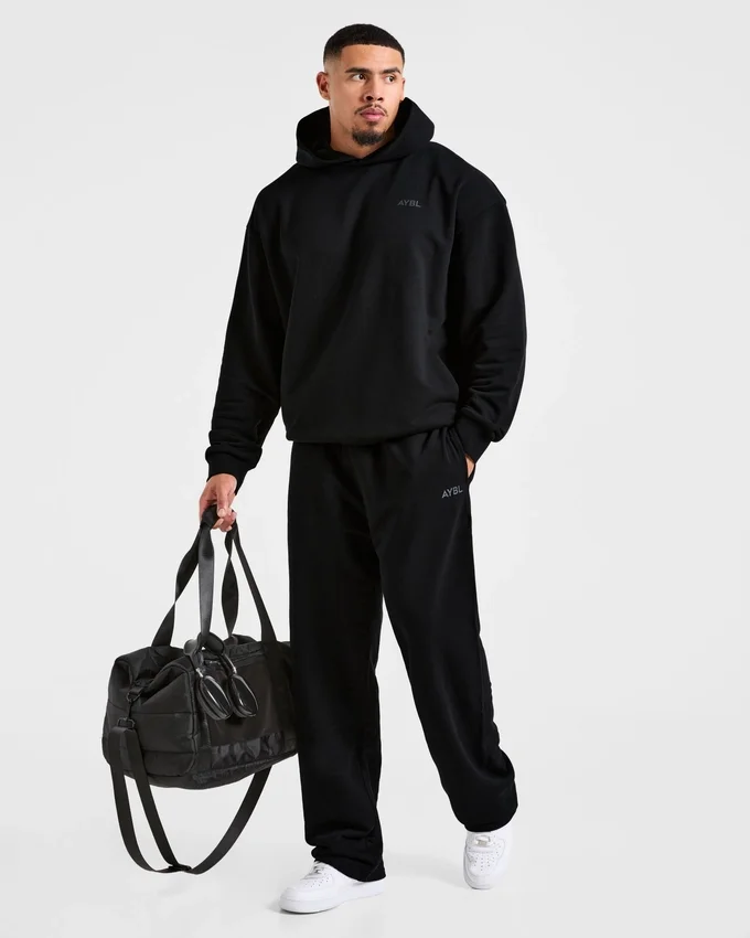 Essential oversized hoodie met print