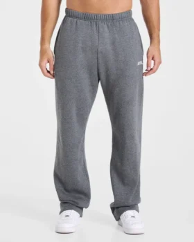 Essential oversized joggingbroek met rechte pijpen