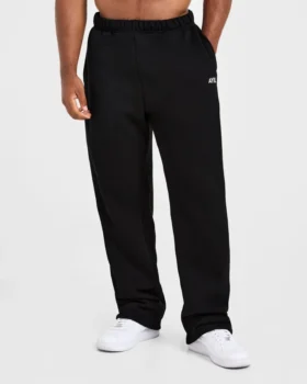 Essential oversized joggingbroek met rechte pijpen