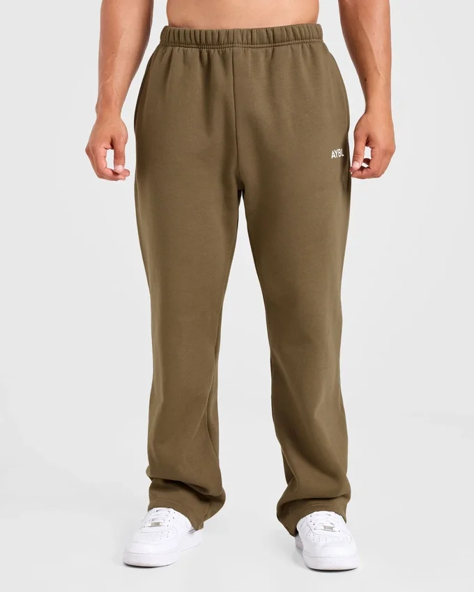 Essential oversized joggingbroek met rechte pijpen