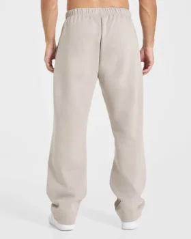 Essential oversized joggingbroek met rechte pijpen