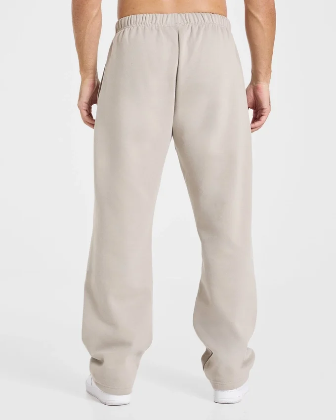 Essential oversized joggingbroek met rechte pijpen