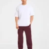 Essential oversized joggingbroek met rechte pijpen
