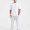 Essential oversized joggingbroek met rechte pijpen