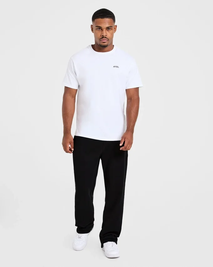 Essential oversized joggingbroek met rechte pijpen