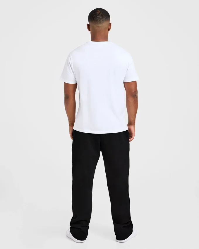 Essential oversized joggingbroek met rechte pijpen