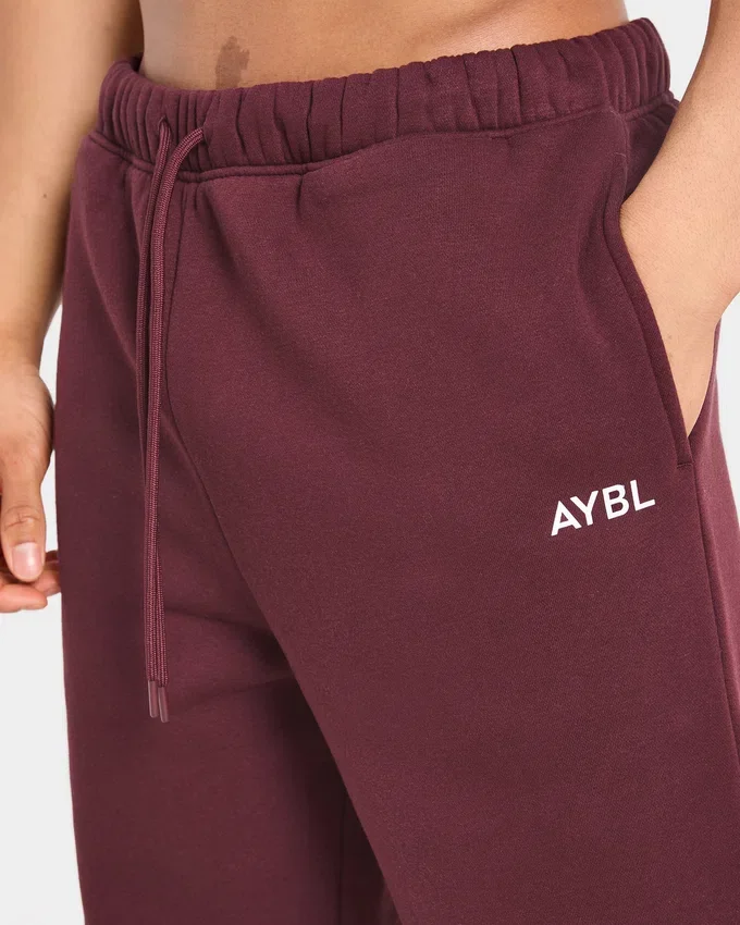 Essential oversized joggingbroek met rechte pijpen