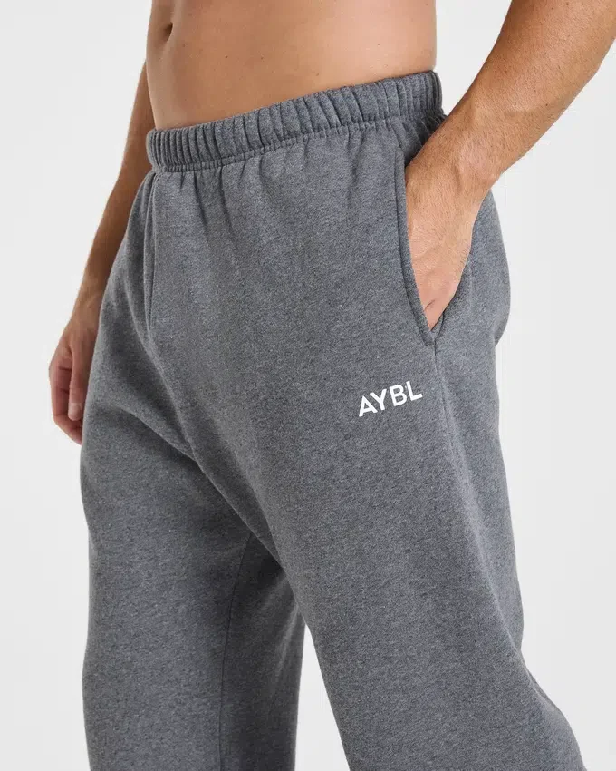 Essential oversized joggingbroek met rechte pijpen