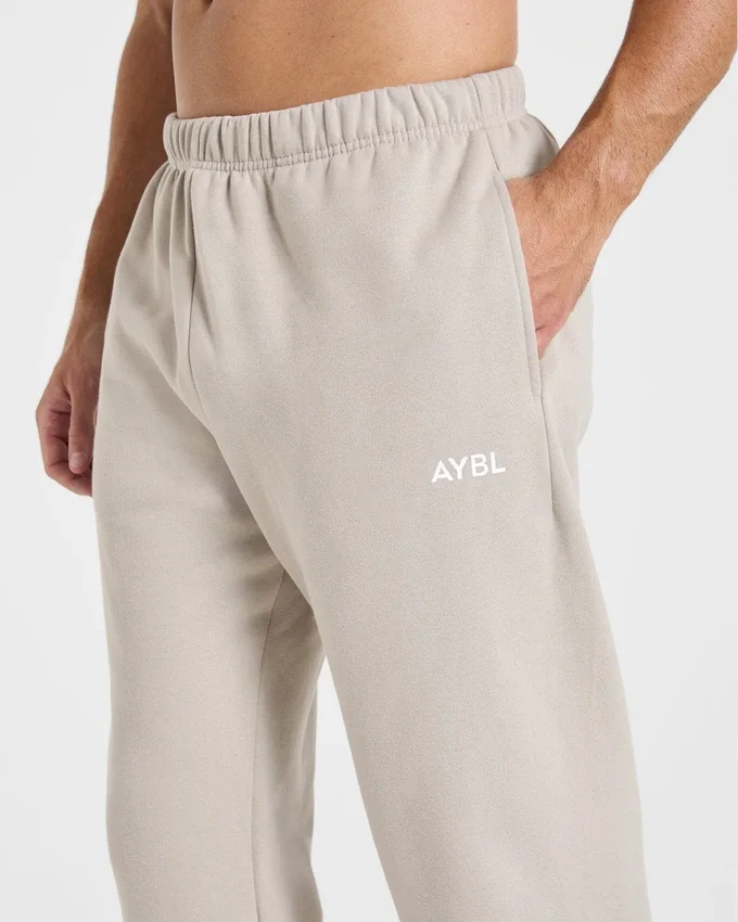Essential oversized joggingbroek met rechte pijpen