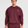 Essential oversized trui