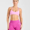 Essential sportbeha met bandjes