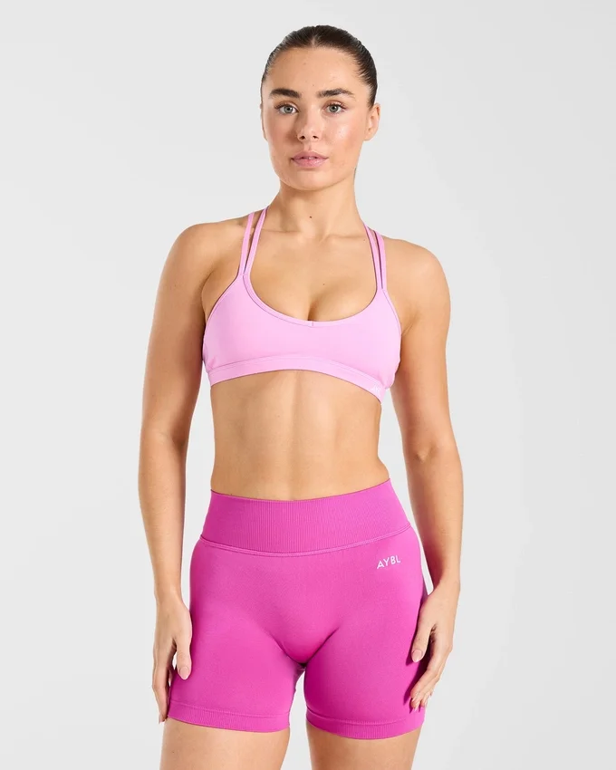 Essential sportbeha met bandjes
