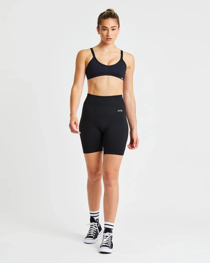 Essential sportbeha met bandjes