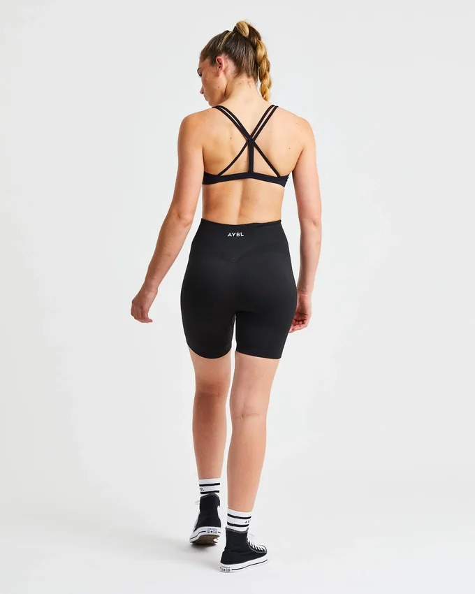 Essential sportbeha met bandjes