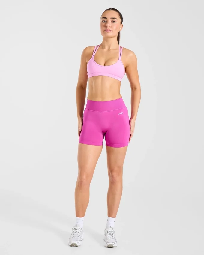 Essential sportbeha met bandjes