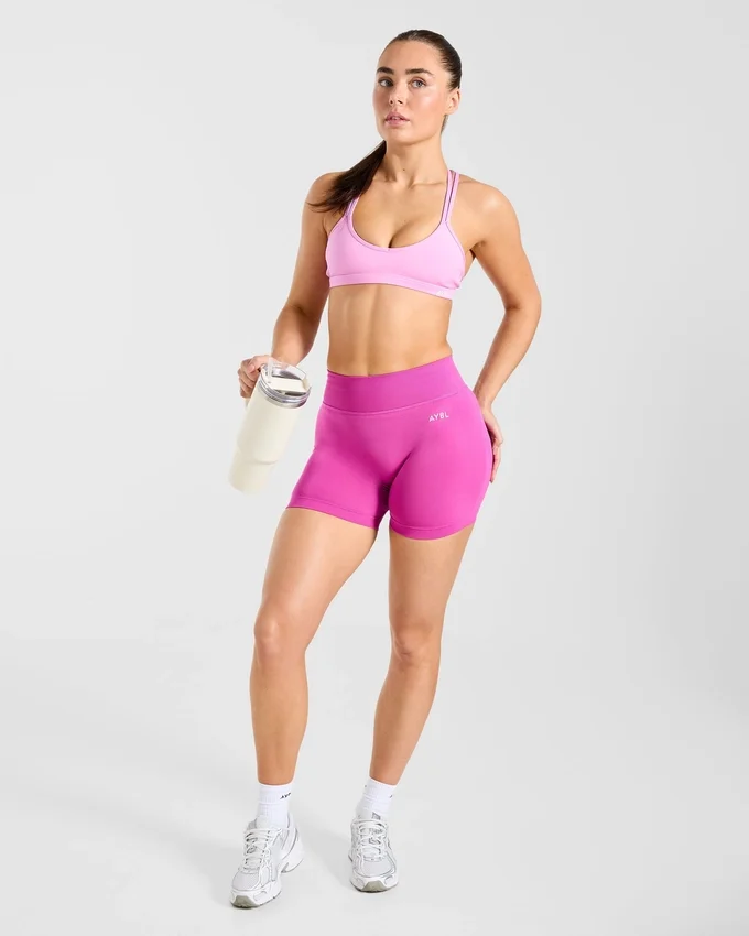 Essential sportbeha met bandjes