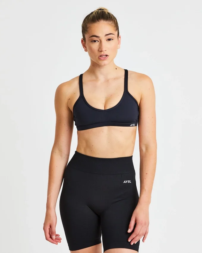 Essential sportbeha met bandjes