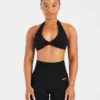 Essential sportbeha met halternek