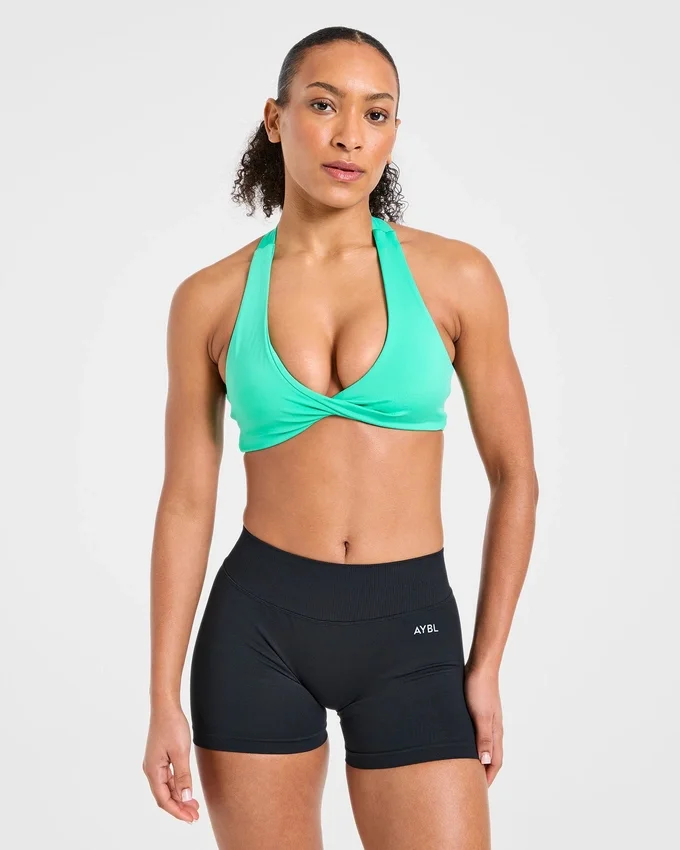 Essential sportbeha met halternek