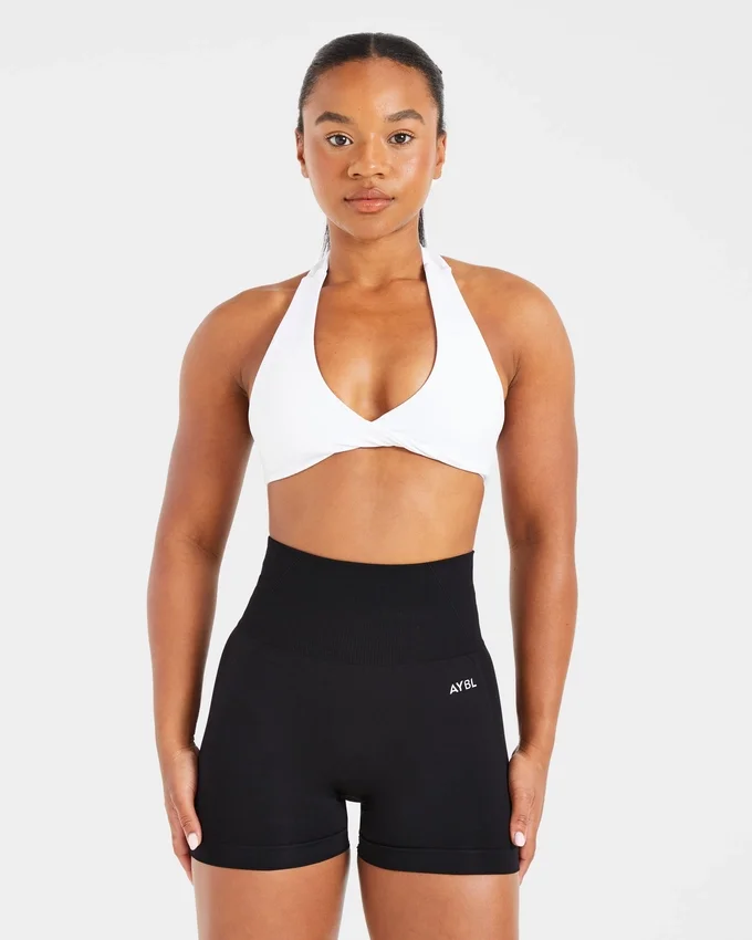 Essential sportbeha met halternek