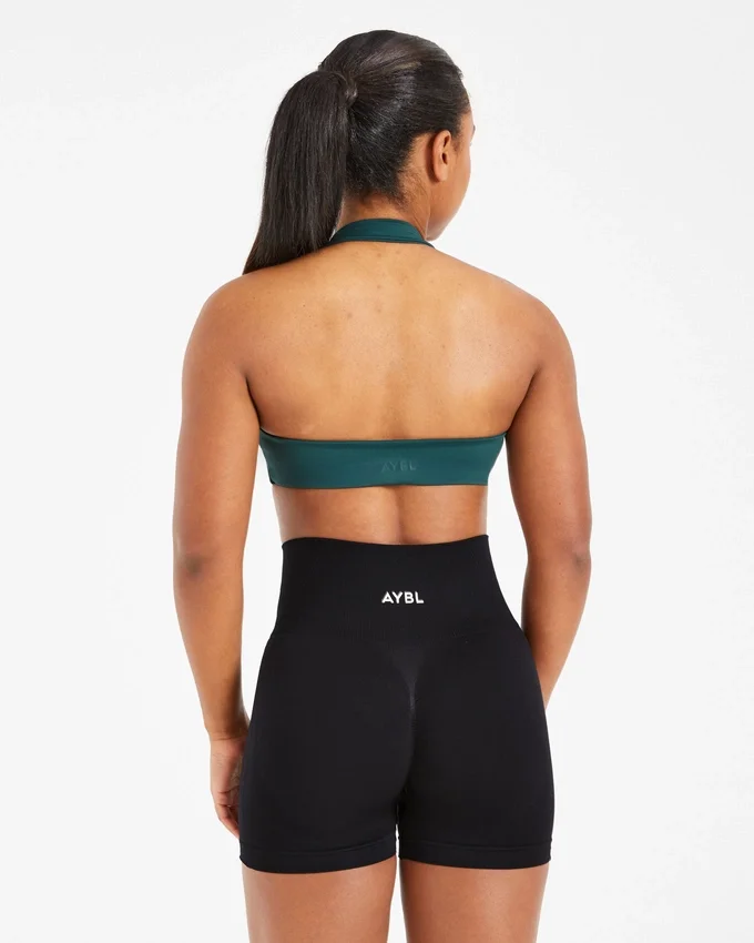 Essential sportbeha met halternek