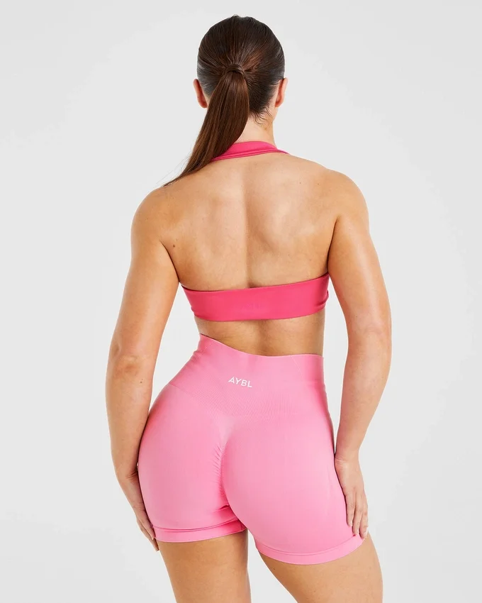 Essential sportbeha met halternek