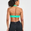 Essential sportbeha met halternek