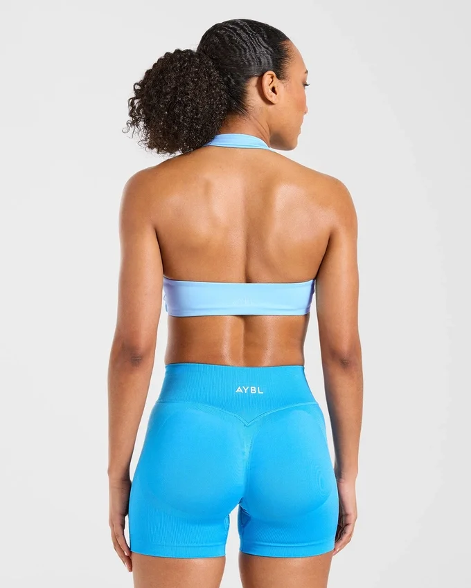Essential sportbeha met halternek