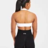 Essential sportbeha met halternek