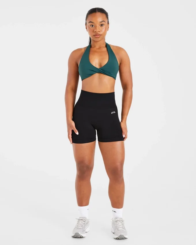 Essential sportbeha met halternek
