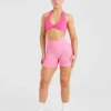 Essential sportbeha met halternek