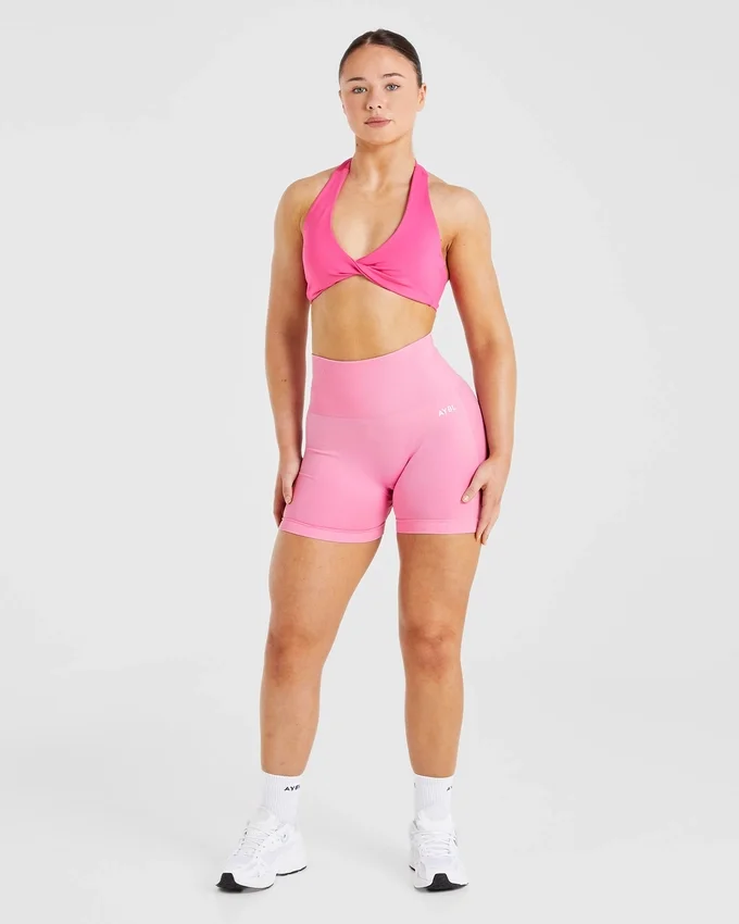 Essential sportbeha met halternek