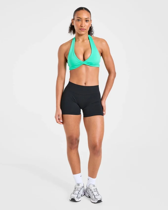 Essential sportbeha met halternek