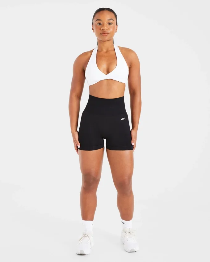 Essential sportbeha met halternek