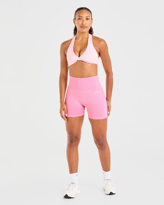 Essential sportbeha met halternek