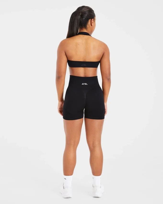 Essential sportbeha met halternek