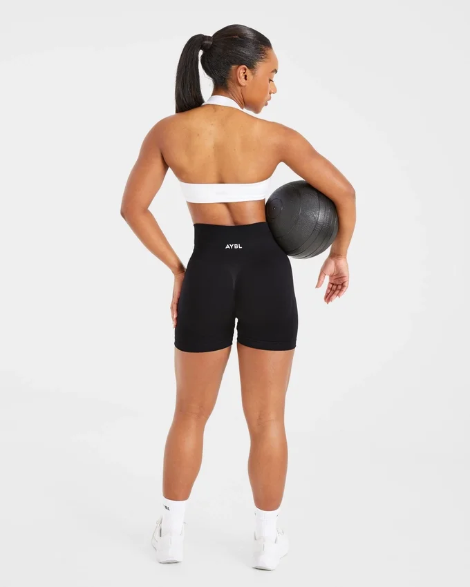 Essential sportbeha met halternek