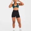 Essential sportbeha met halternek