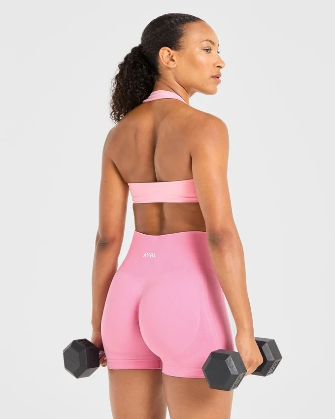 Essential sportbeha met halternek