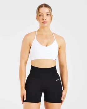 Essential sportbeha met ruches