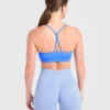 Essential sportbeha met ruches