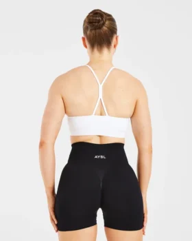 Essential sportbeha met ruches