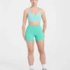 Essential sportbeha met ruches