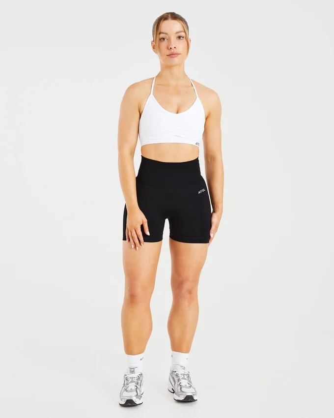 Essential sportbeha met ruches